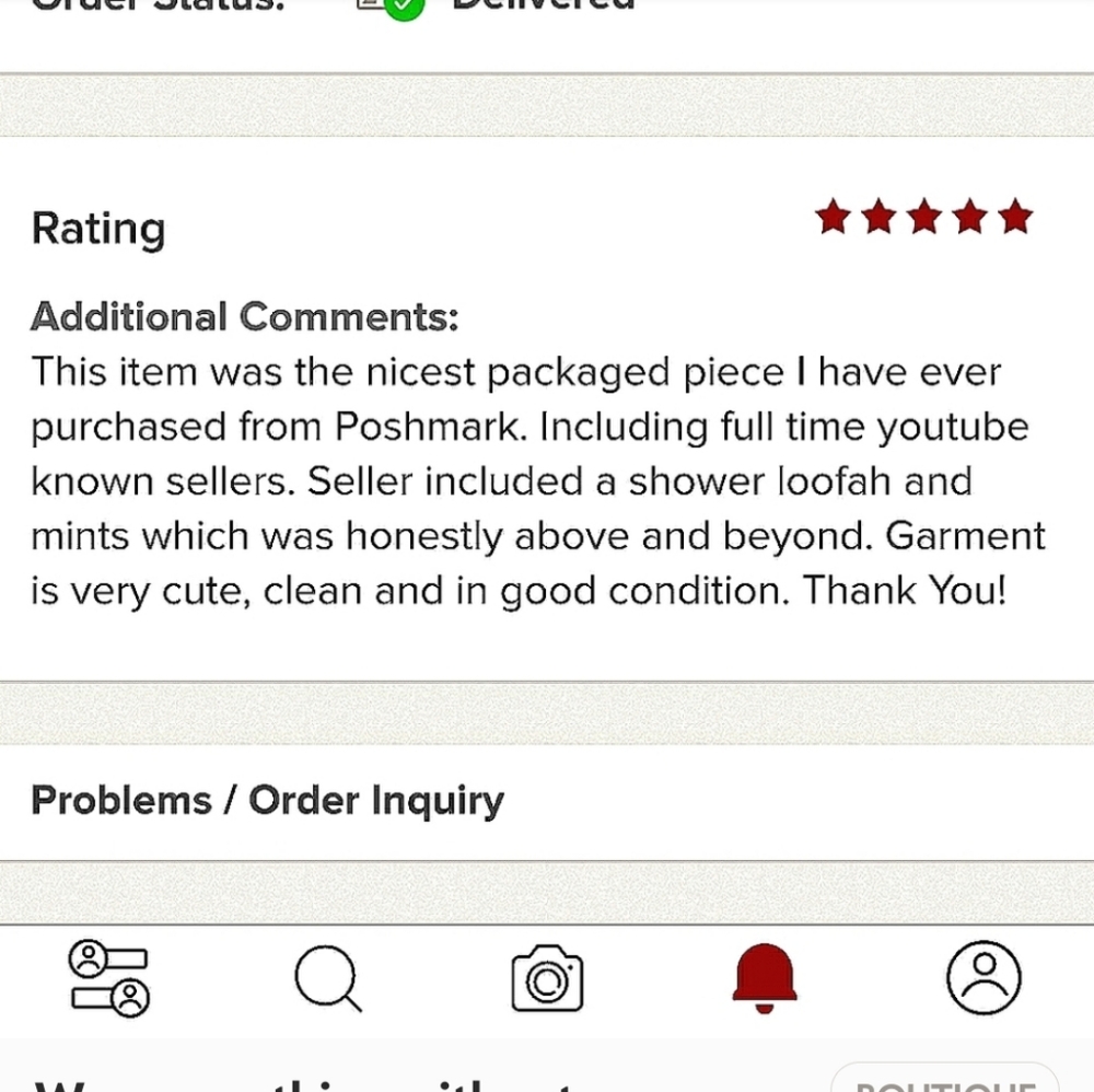 Customer appreciation.